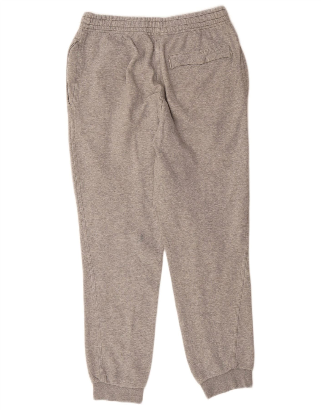 NIKE Mens Tracksuit Trousers Joggers Small Grey Cotton