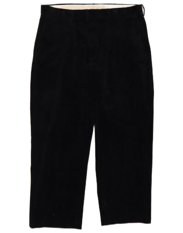 Polo Ralph Lauren Mens Straight Corduroy Trousers W36 L26 Navy Blue Cotton