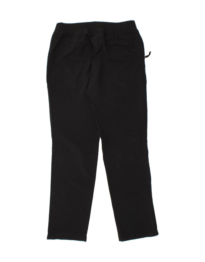 FILA Womens Tracksuit Trousers UK 16 Large  Black Vintage Fila and Second-Hand Fila from Messina Hembry 