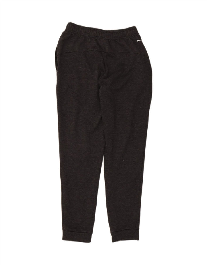 ADIDAS Mens Aeroready Tracksuit Trousers Joggers Small  Grey Polyester