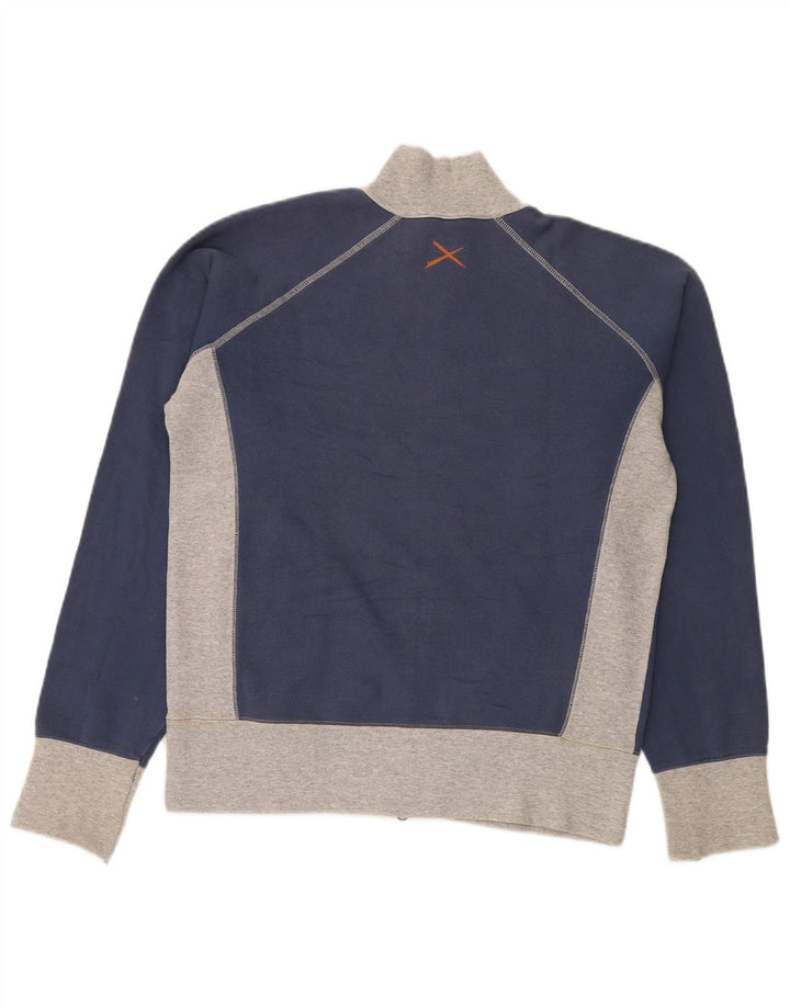 Lee Mens Tracksuit Top Jacket Large Blue Colourblock Cotton