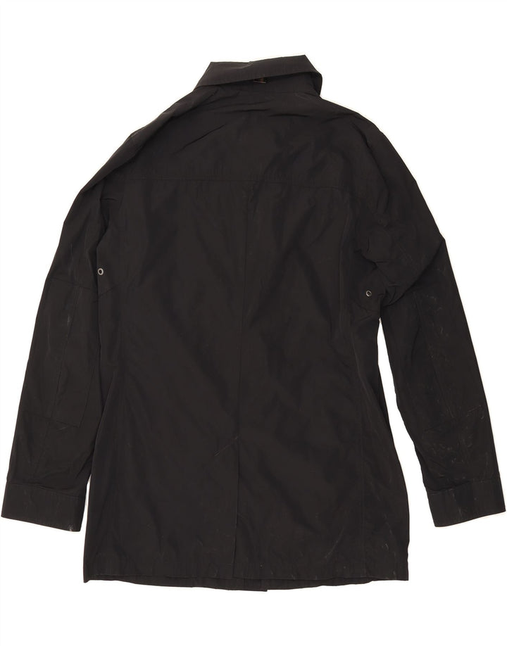 TOMMY HILFIGER Mens Windbreaker Jacket UK 40 Large Black Polyester Vintage Tommy Hilfiger and Second-Hand Tommy Hilfiger from Messina Hembry 