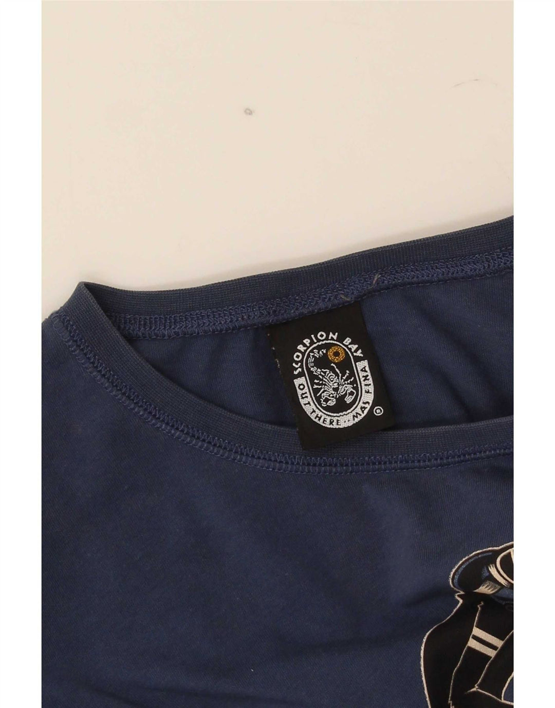 Scorpion Bay Boys Graphic Top Long Sleeve 9-10 Years Medium Navy Blue