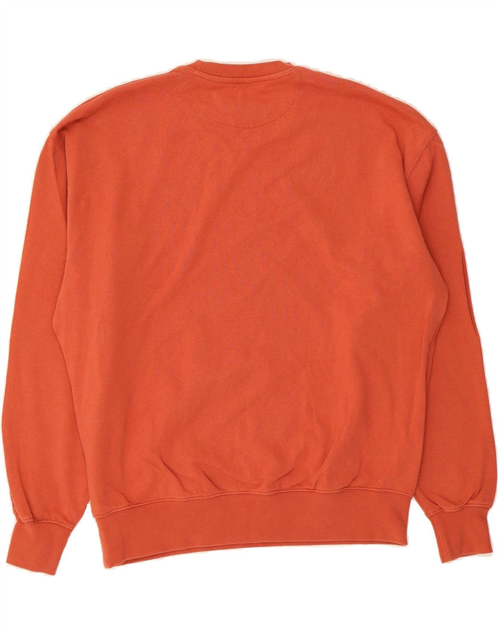 WRANGLER Mens Sweatshirt Jumper Medium Orange Cotton Vintage Wrangler and Second-Hand Wrangler from Messina Hembry 