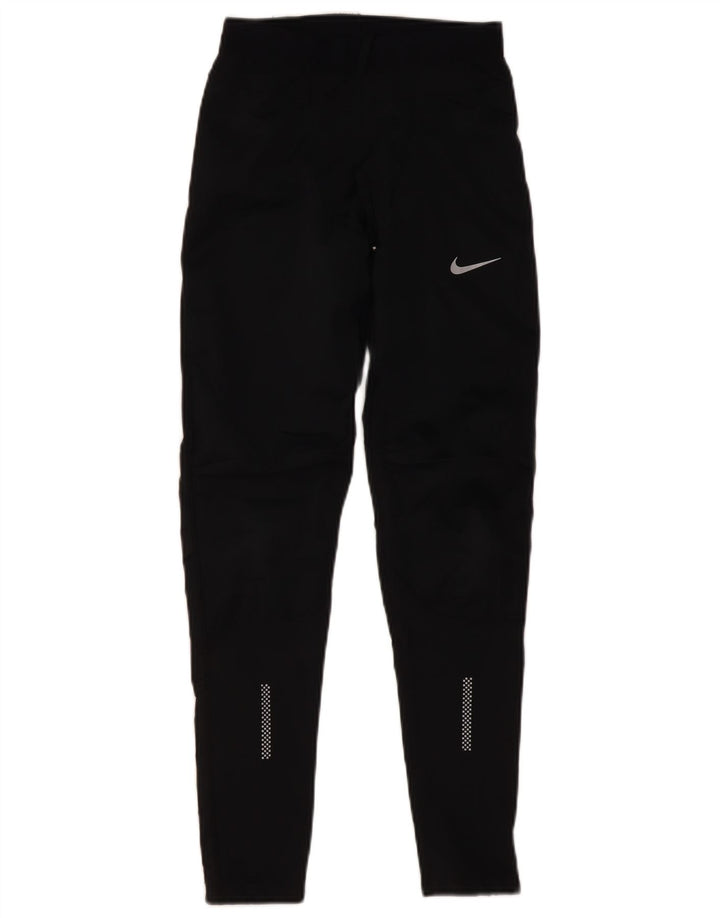 Nike Womens Tracksuit Trousers UK 10 Small Black