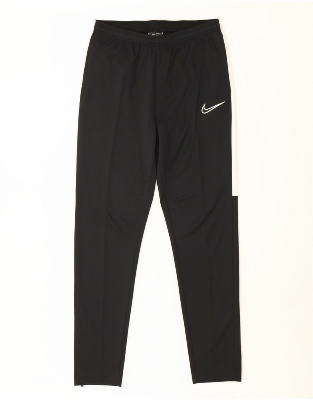 Nike Mens Dri Fit Tracksuit Trousers Medium Black Colourblock