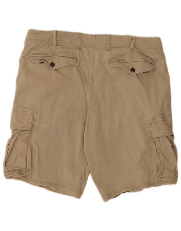 Gap Mens Cargo Shorts W36 Large Beige Cotton