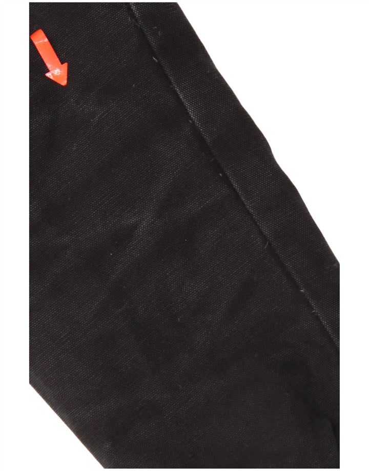 Richlu Womens Hooded Padded Jacket UK 14 Medium Black