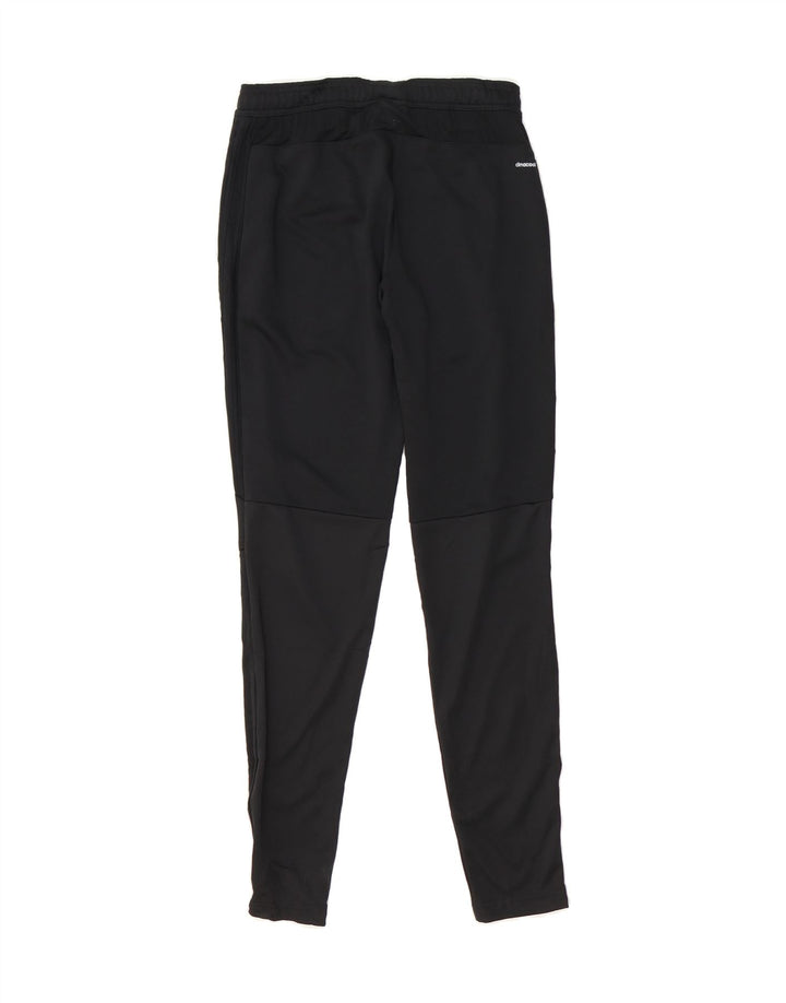 ADIDAS Womens Climacool Tracksuit Trousers UK 8/10 Small  Black Polyester Vintage Adidas and Second-Hand Adidas from Messina Hembry 