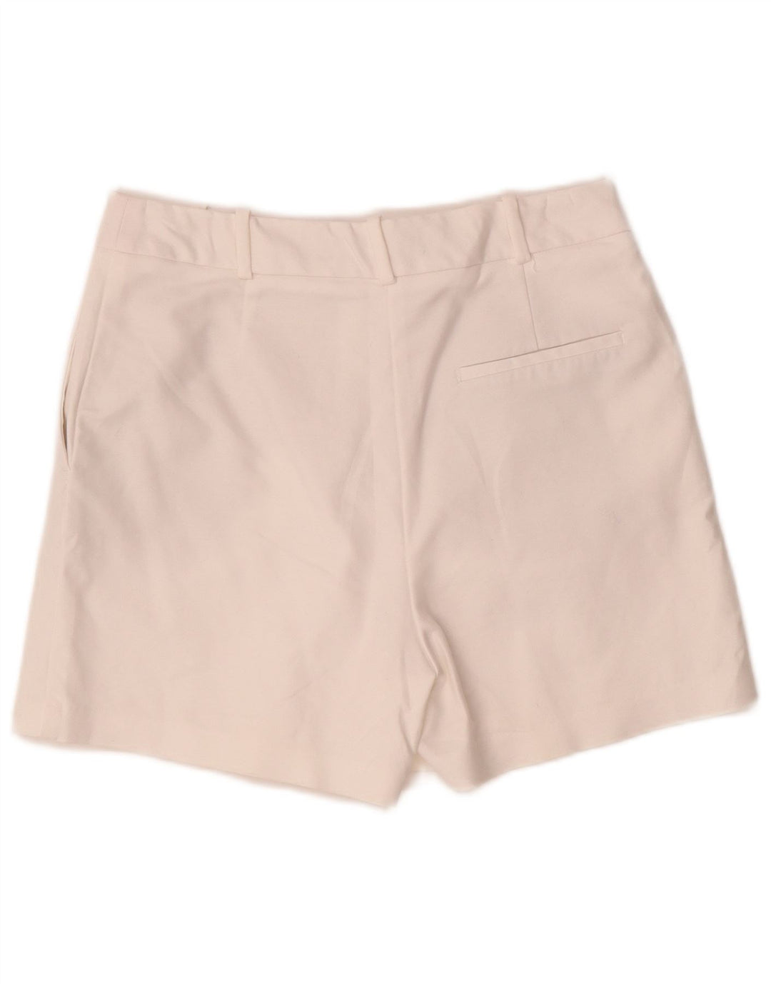 Zara Womens Chino Shorts Medium W28  White Cotton