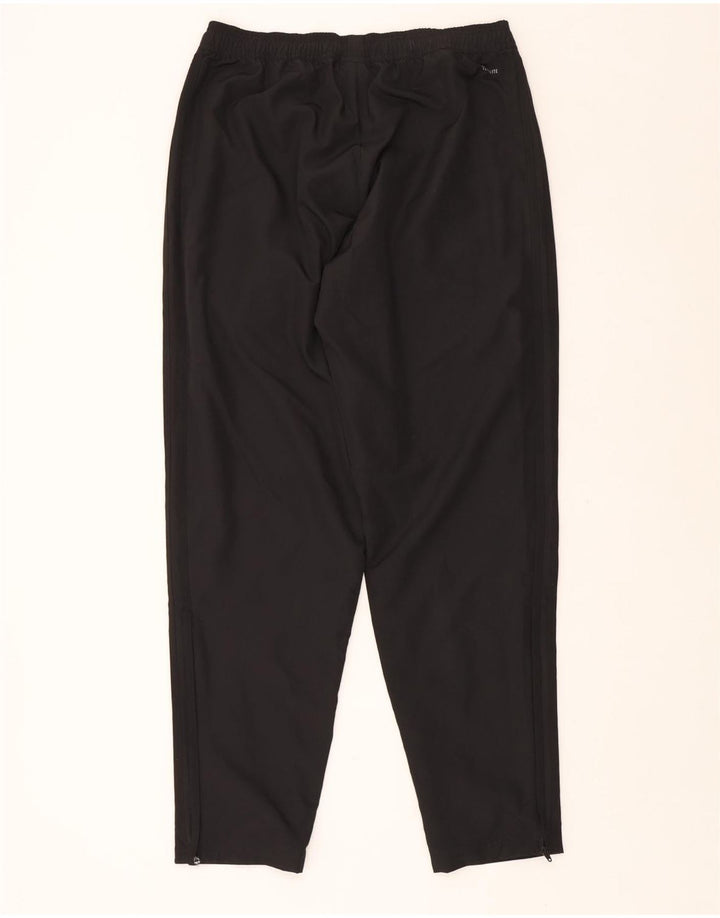 ADIDAS Mens Climalite Graphic Tracksuit Trousers Medium  Black Polyester