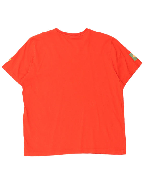 PUMA Mens Ferrari T-Shirt Top XL Red