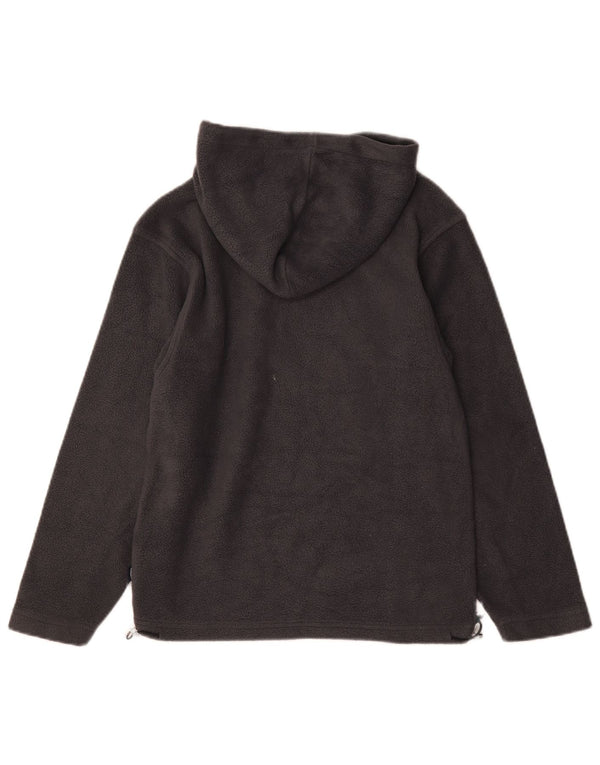 Umbro Boys Hooded Fleece Jumper 9-10 Years Grey Polyester