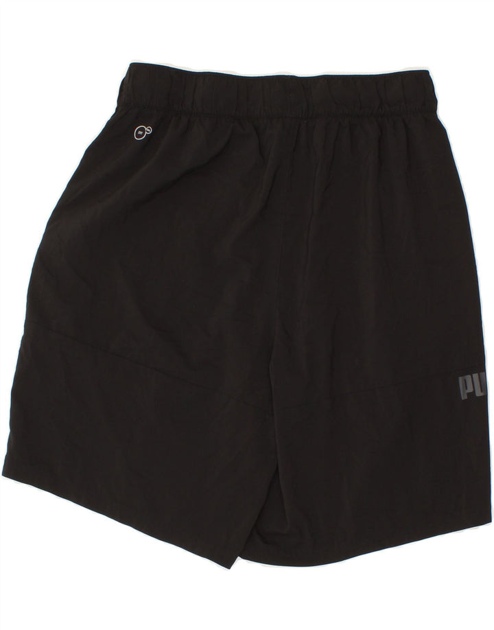 PUMA Mens Graphic Sport Shorts Large  Black Vintage Puma and Second-Hand Puma from Messina Hembry 