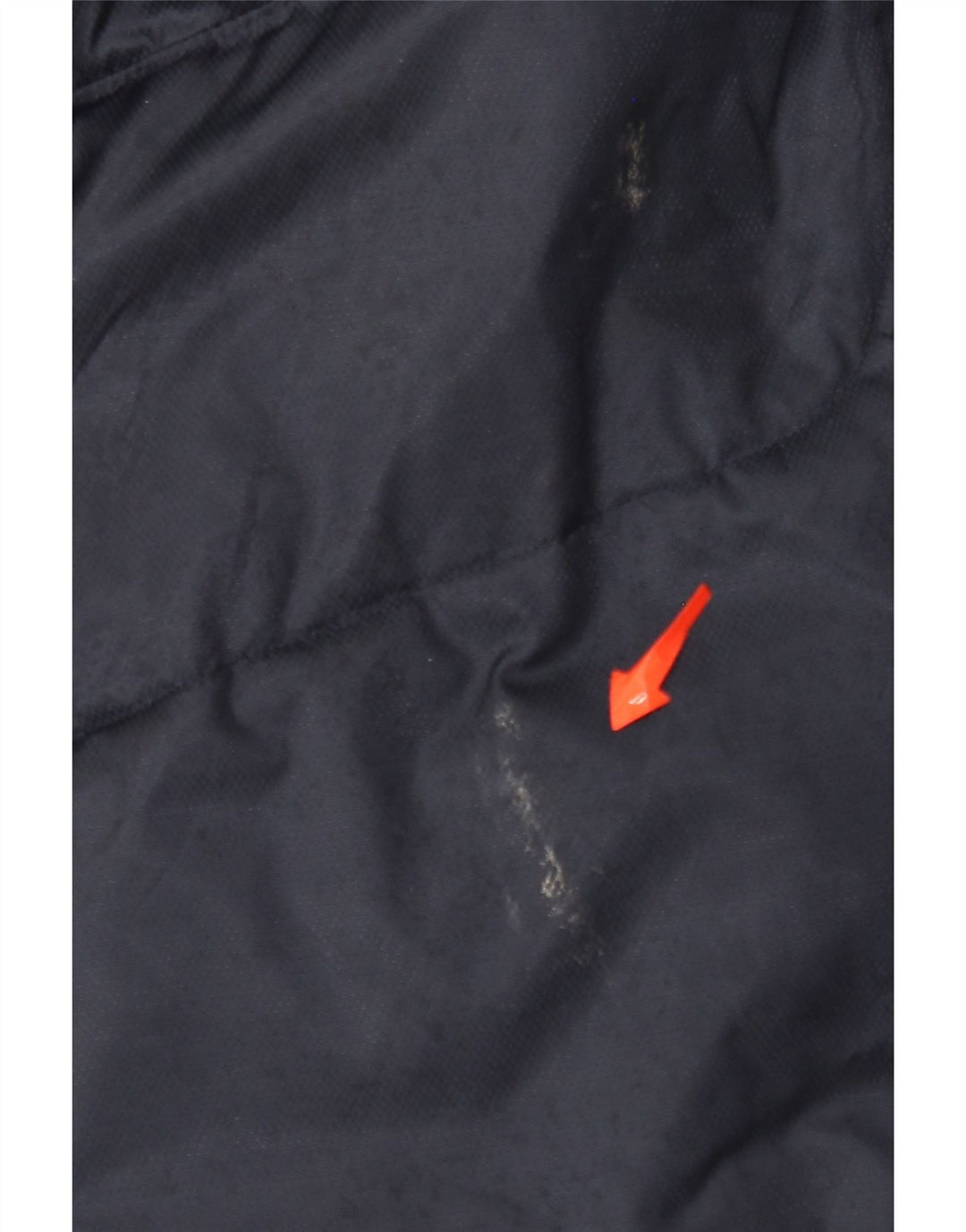 ADIDAS Mens Padded Jacket UK 42 XL Navy Blue Polyester