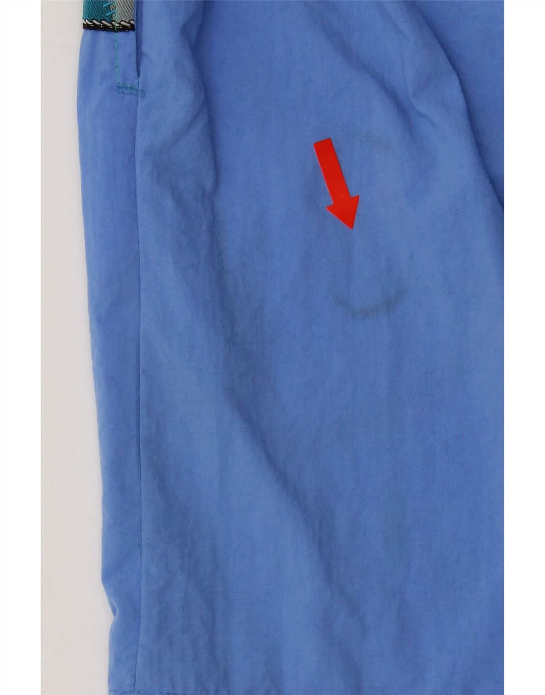 DUBIN Mens Swimming Shorts IT 54 XL Blue Colourblock Polyester Vintage Dubin and Second-Hand Dubin from Messina Hembry 