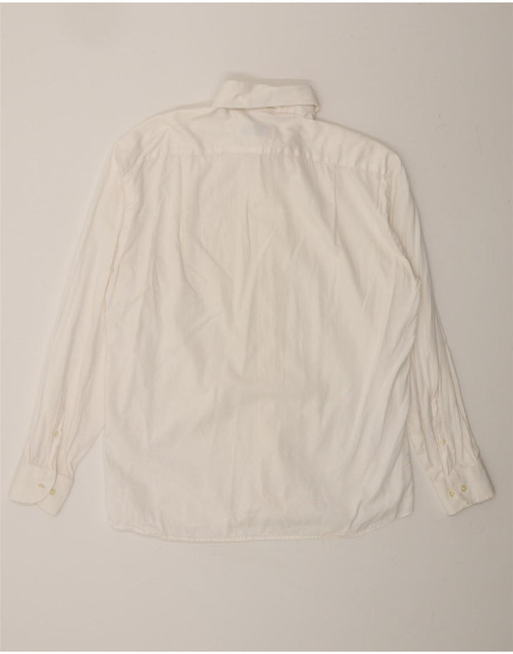 ROCCOBAROCCO Mens Shirt Size 16 41 Large White Vintage Roccobarocco and Second-Hand Roccobarocco from Messina Hembry 