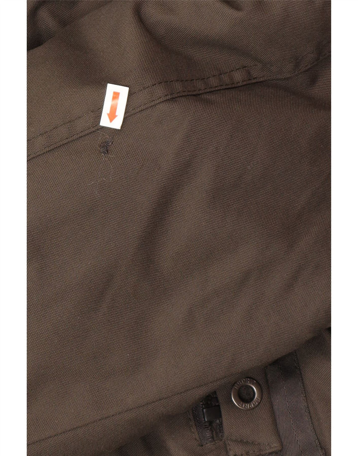 Esprit Mens Hooded Parka Jacket UK 38 Medium Grey