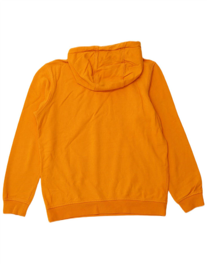HELLY HANSEN Mens Graphic Hoodie Jumper Medium Yellow Cotton
