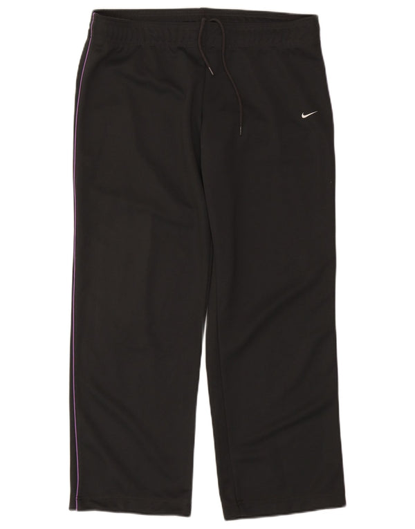 Nike Womens Tracksuit Trousers UK 16/18 Large  Grey Polyester