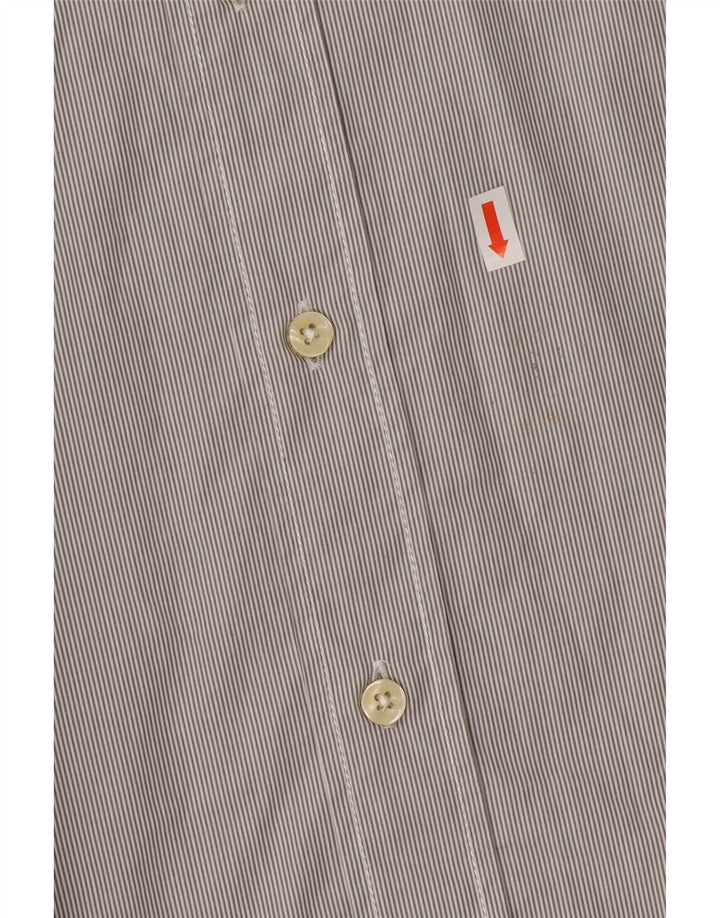 NORTH SAILS Mens Shirt Large Grey Pinstripe Cotton Vintage North Sails and Second-Hand North Sails from Messina Hembry 