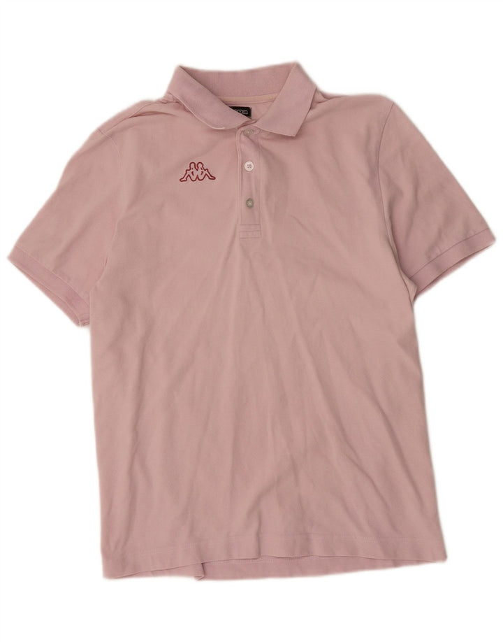 KAPPA Mens Polo Shirt Medium Pink