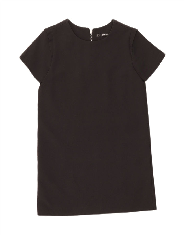 ZARA Womens Tunic Dress UK 6 XS Black Polyester Vintage Zara and Second-Hand Zara from Messina Hembry 