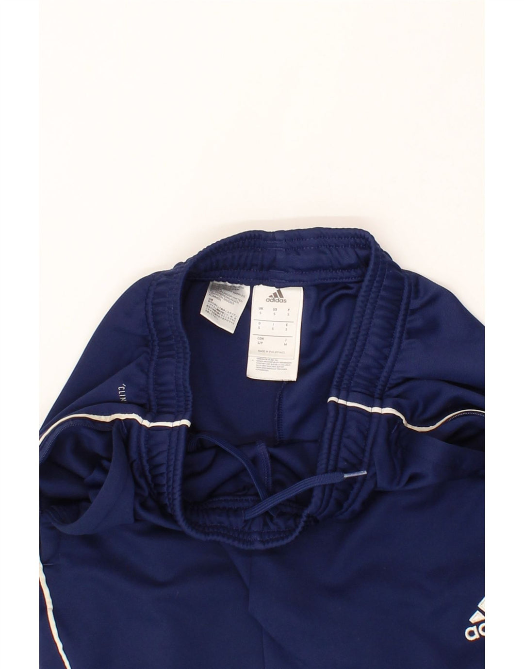 ADIDAS Mens Climalite Tracksuit Trousers Small  Navy Blue Polyester Vintage Adidas and Second-Hand Adidas from Messina Hembry 