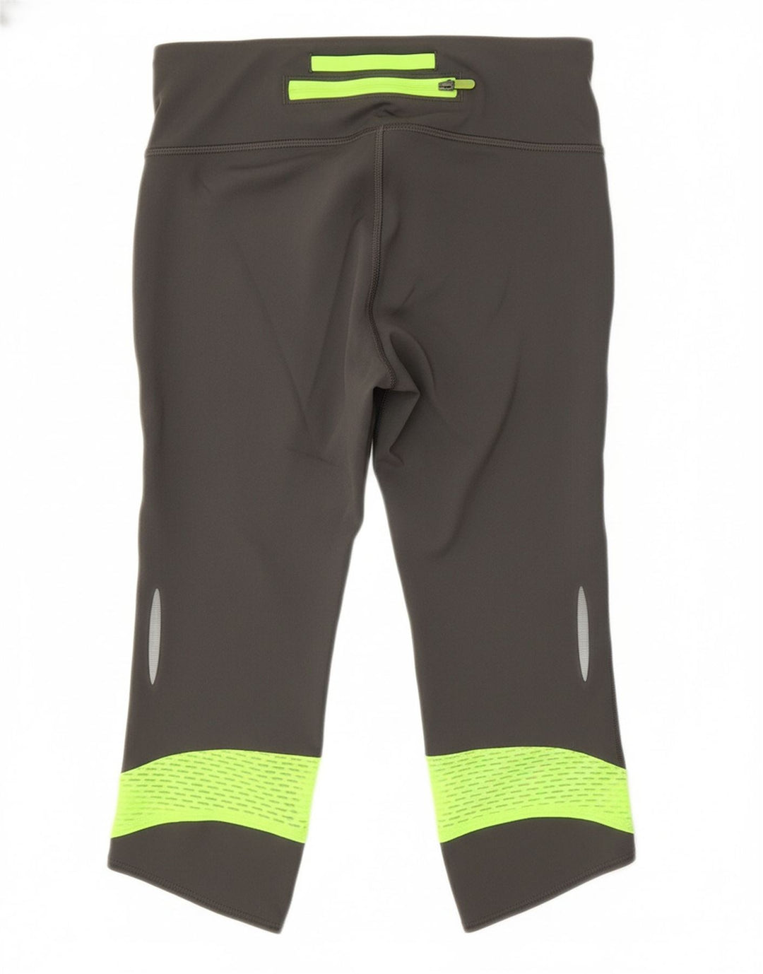 UNDER ARMOUR Womens Capri Leggings UK 8 Small  Grey Colourblock