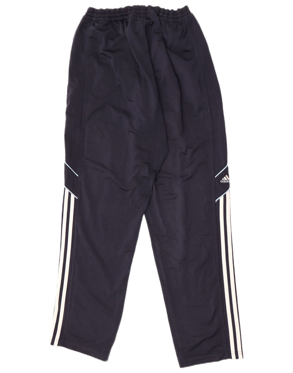 Adidas Mens Tracksuit Trousers Large Navy Blue Polyester