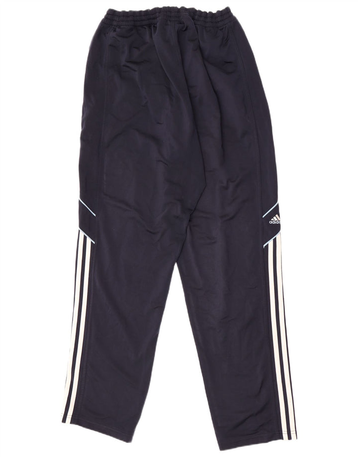 Adidas Mens Tracksuit Trousers Large Navy Blue Polyester