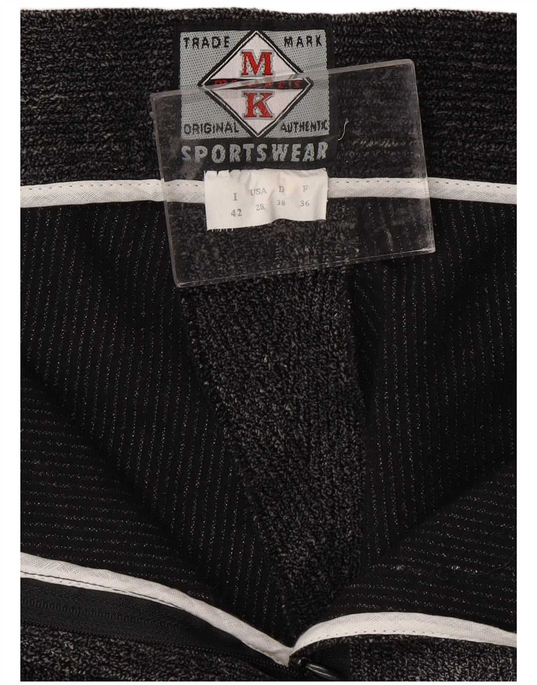 MC KEE'S Womens Slim Corduroy Trousers IT 42 Medium W28 L25 Grey