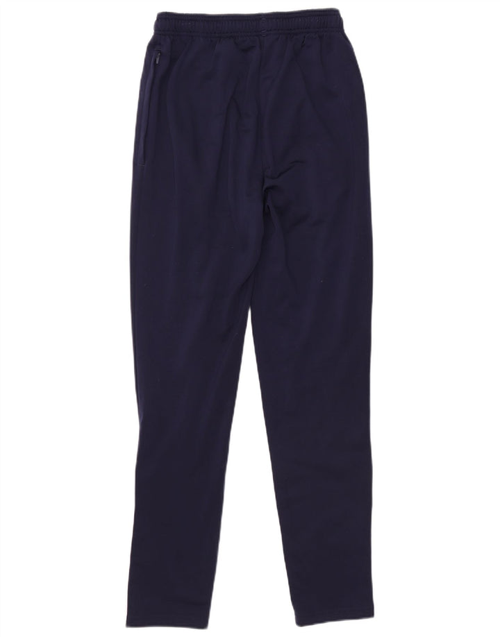 Puma Mens Tracksuit Trousers Medium Navy Blue Polyester