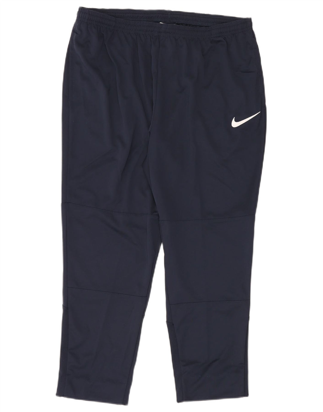 NIKE Womens Dri Fit Tracksuit Trousers UK 18 XL  Navy Blue