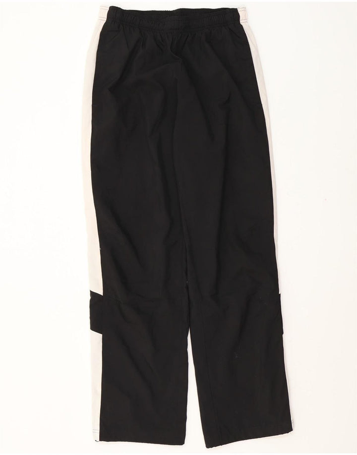 PUMA Mens Tracksuit Trousers Medium  Black Colourblock Polyester