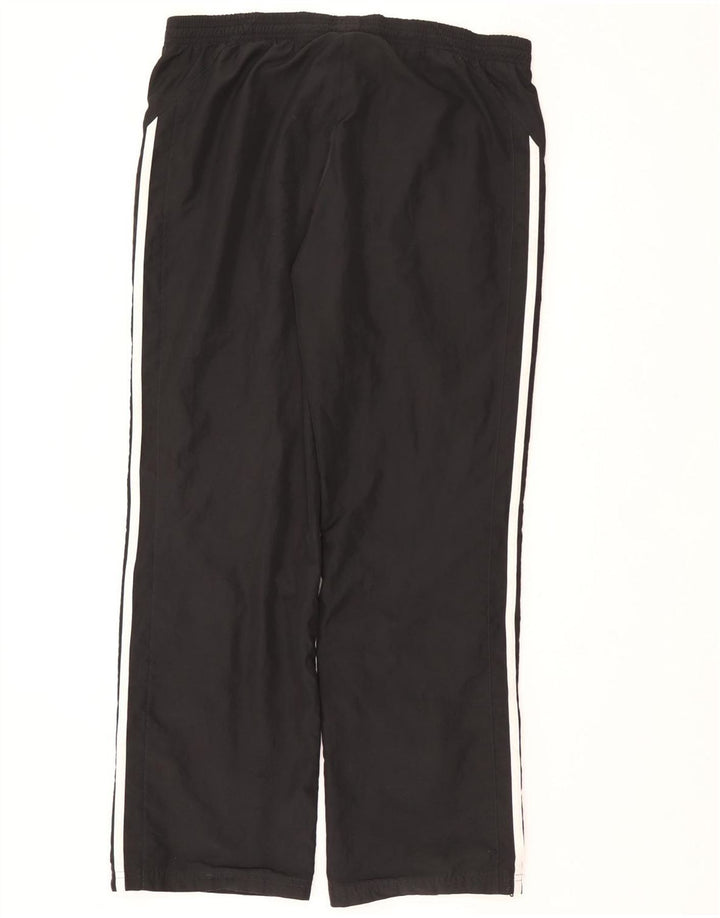 Adidas Womens Tracksuit Trousers UK 14 Large Black Polyester