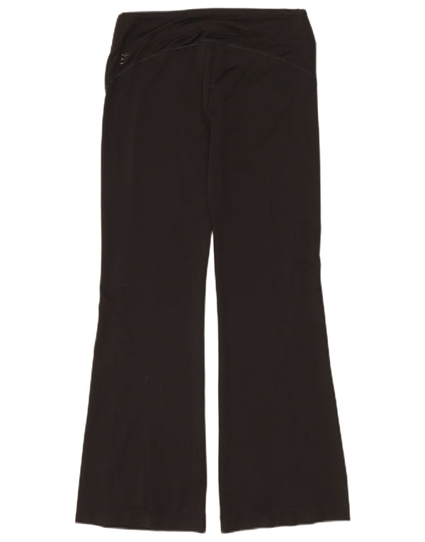 Puma Womens Flare Tracksuit Trousers UK 12 Medium Black Polyester
