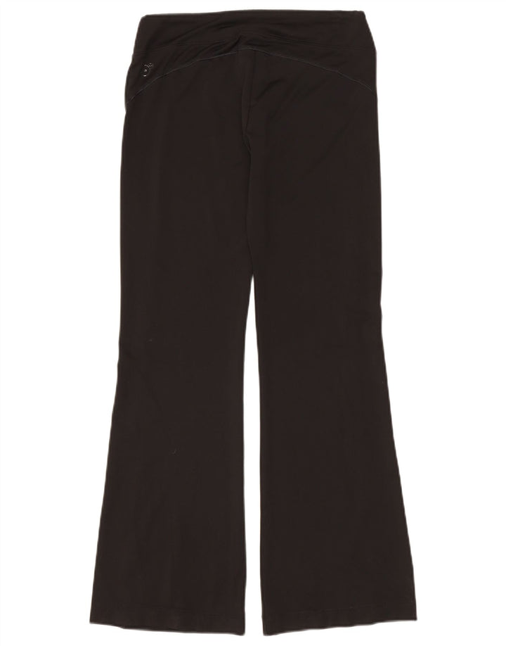 Puma Womens Flare Tracksuit Trousers UK 12 Medium Black Polyester