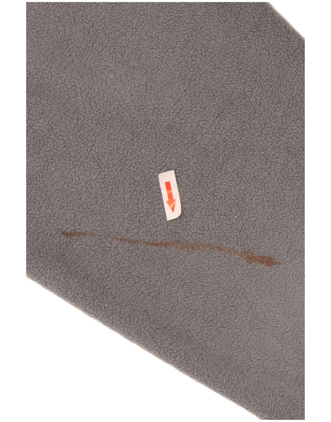 Reebok Mens Fleece Jumper Large Grey Polyester