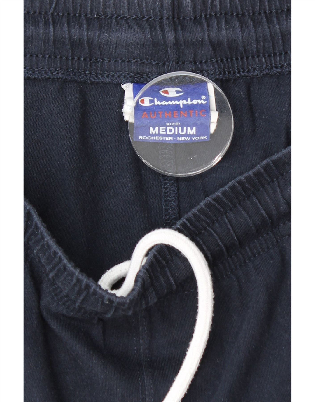CHAMPION Mens Tracksuit Trousers Medium  Navy Blue Cotton