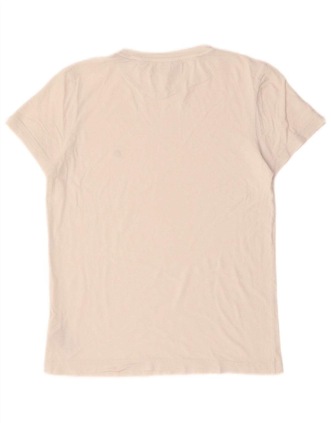 TOMMY HILFIGER Mens T-Shirt Top Small White Cotton