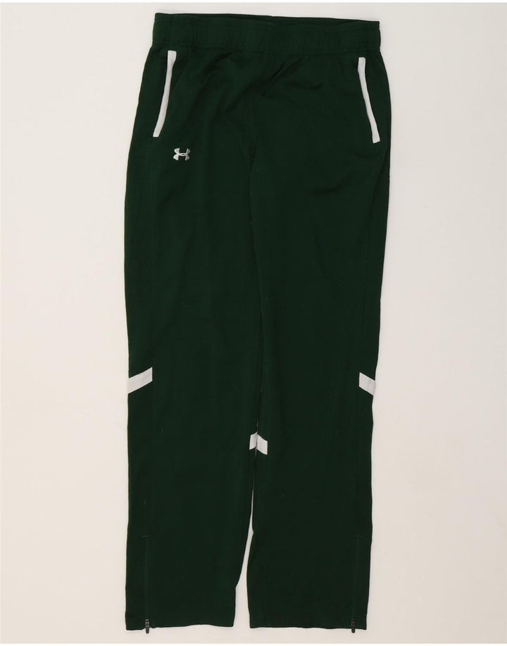 UNDER ARMOUR Mens Tracksuit Trousers Medium  Green Polyester Vintage Under Armour and Second-Hand Under Armour from Messina Hembry 