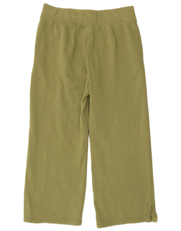 Nike Womens Tracksuit Trousers UK 18 XL Khaki Cotton
