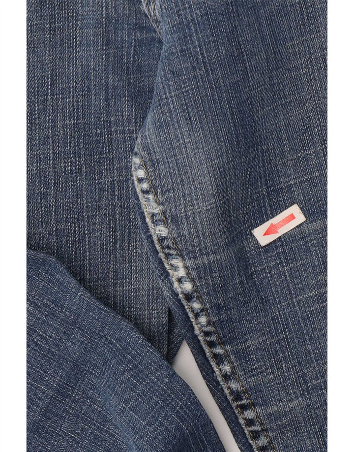 Lee Womens Cameron Bootcut Jeans W36 L28 Blue Cotton