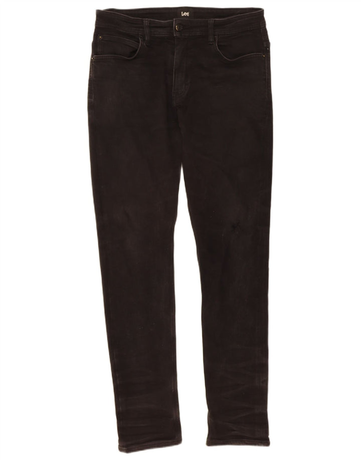 LEE Mens Z-Two Slim Jeans W32 L31 Black Cotton