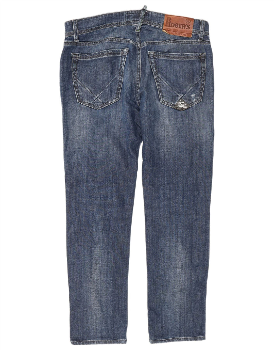 Roy Rogers Womens Slim Jeans W32 L28 Blue Cotton