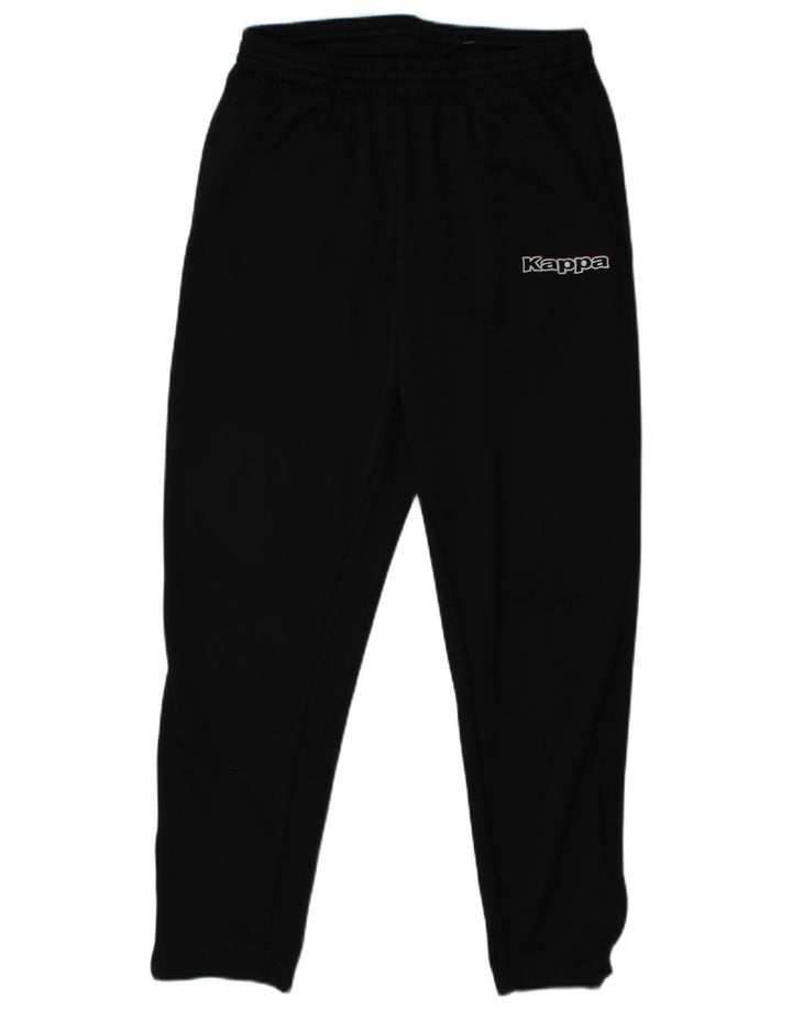 KAPPA Womens Tracksuit Trousers UK 16 Large  Black
