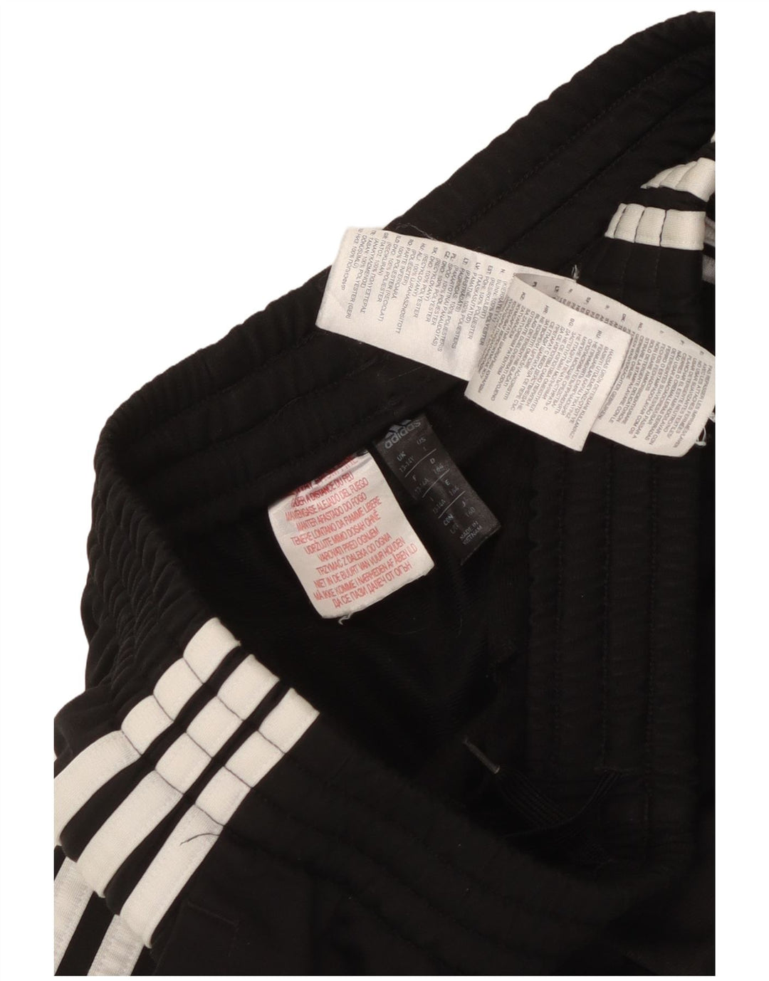 Adidas Boys Tracksuit Trousers 13-14 Years  Black Polyester