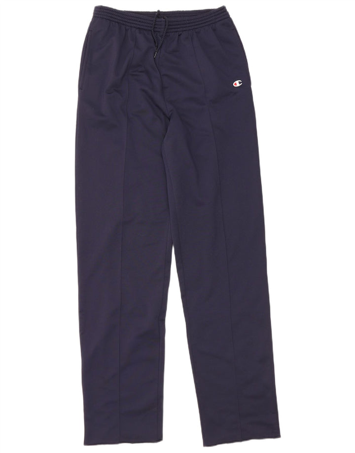 Champion Boys Loose Fit Full Tracksuit 15-16 Years Navy Blue Polyester