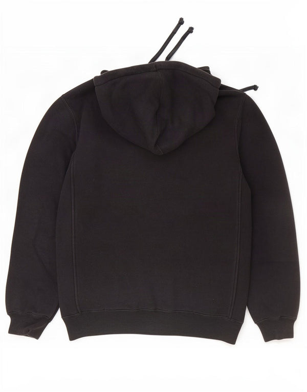 Vans Mens Graphic Hoodie Jumper Medium Black Cotton